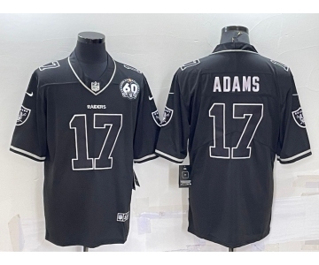 Men's Las Vegas Raiders #17 Davante Adams Black Shadow 2021 Vapor Untouchable Stitched Nike Limited Jersey