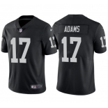 Men's Las Vegas Raiders #17 Davante Adams Black Vapor Limited Stitched Jersey