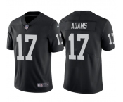 Men's Las Vegas Raiders #17 Davante Adams Black Vapor Limited Stitched Jersey