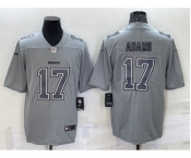 Men's Las Vegas Raiders #17 Davante Adams Grey Atmosphere Fashion 2022 Vapor Untouchable Stitched Limited Jersey