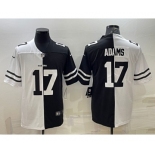 Men's Las Vegas Raiders #17 Davante Adams White Black Two Tone 2021 Vapor Untouchable Stitched NFL Nike Limited Jersey