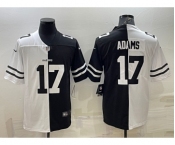 Men's Las Vegas Raiders #17 Davante Adams White Black Two Tone 2021 Vapor Untouchable Stitched NFL Nike Limited Jersey