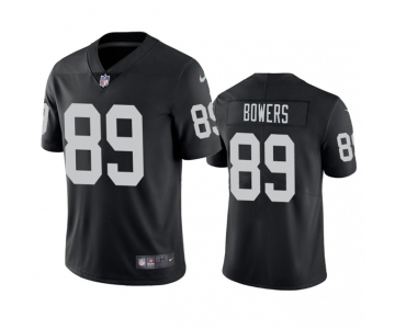 Men's Las Vegas Raiders #89 Brock Bowers Black 2024 Draft Vapor Football Stitched Jersey