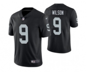 Men's Las Vegas Raiders #9 Tyree Wilson Black 2023 Draft Vapor Limited Stitched Football Jersey