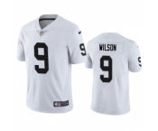 Men's Las Vegas Raiders #9 Tyree Wilson White 2023 Draft Vapor Limited Stitched Football Jersey