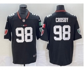 Men's Las Vegas Raiders #98 Maxx Crosby Black Mexico Vapor Limited Football Stitched Jersey