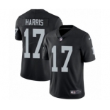 Men's Nike Oakland Raiders #17 Dwayne Harris Black Team Color Vapor Untouchable Limited Player NFL Jersey