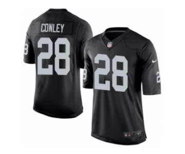 Men's Nike Oakland Raiders #28 Gareon Conley Limited Black Team Color NFL Jersey