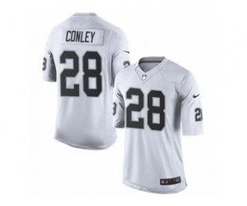 Men's Nike Oakland Raiders #28 Gareon Conley Limited White NFL Jersey