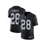 Men's Nike Oakland Raiders #28 Gareon Conley Vapor Untouchable Limited Black Team Color NFL Jersey