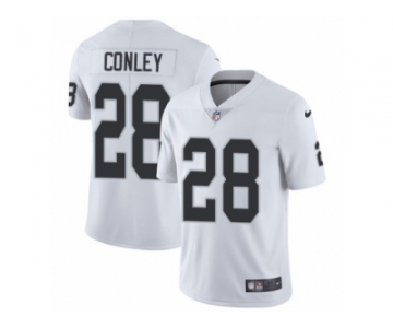 Men's Nike Oakland Raiders #28 Gareon Conley Vapor Untouchable Limited White NFL Jersey