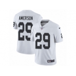 Men's Nike Oakland Raiders #29 David Amerson Vapor Untouchable Limited White NFL Jersey