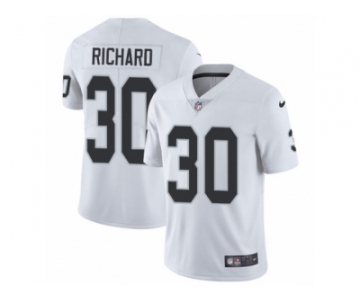 Men's Nike Oakland Raiders #30 Jalen Richard Vapor Untouchable Limited White NFL Jersey