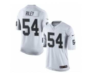 Men's Nike Oakland Raiders #54 Perry Riley Limited White NFL Jersey