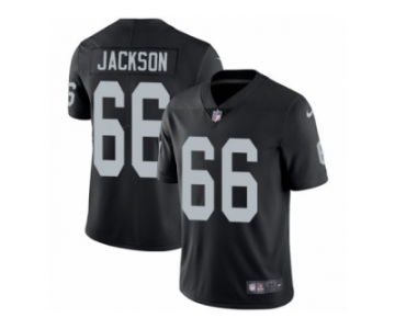 Men's Nike Oakland Raiders #66 Gabe Jackson Vapor Untouchable Limited Black Team Color NFL Jersey