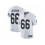 Men's Nike Oakland Raiders #66 Gabe Jackson Vapor Untouchable Limited White NFL Jersey