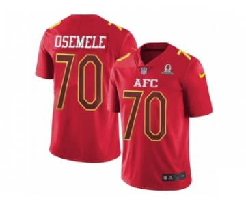 Men's Nike Oakland Raiders #70 Kelechi Osemele Limited Red 2017 Pro Bowl NFL Jersey