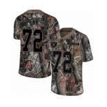 Men's Nike Oakland Raiders #72 Donald Penn Limited Camo Rush Realtree NFL Jersey