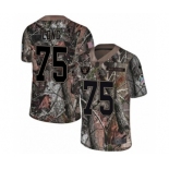 Men's Nike Oakland Raiders #75 Howie Long Limited Camo Rush Realtree NFL Jersey