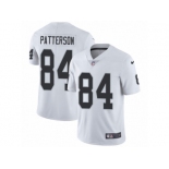 Men's Nike Oakland Raiders #84 Cordarrelle Patterson Vapor Untouchable Limited White NFL Jersey