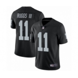 Men's Oakland Raiders #11 Henry Ruggs III Las Vegas Raiders Limited Black Team Color Vapor Untouchable Jersey