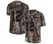 Men's Oakland Raiders #12 Zay Jones Limited Camo Rush Realtree Football Jersey