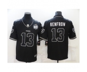 Men's Oakland Raiders #13 Hunter Renfrow Black 60th Anniversary Vapor Untouchable Limited Jersey