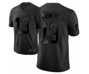 Men's Oakland Raiders #13 Hunter Renfrow Limited Black City Edition Football Jersey