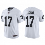 Men's Oakland Raiders #17 Davante Adams White Vapor Limited Stitched Jersey