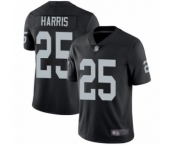 Men's Oakland Raiders #25 Erik Harris Black Team Color Vapor Untouchable Limited Player Football Jersey