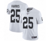 Men's Oakland Raiders #25 Erik Harris White Vapor Untouchable Limited Player Football Jersey