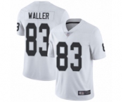 Men's Oakland Raiders #83 Darren Waller White Vapor Untouchable Limited Player Football Jersey