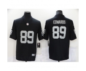 Men's Oakland Raiders #89 Bryan Edwards Black Team Color Vapor Untouchable Limited Jersey