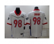 Men's Oakland Raiders #98 Maxx Crosby Nike Royal 2022 NFC Pro Bowl Limited Player Jersey