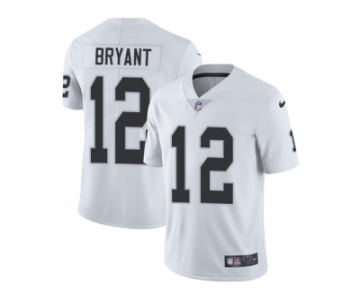 Nike Oakland Raiders #12 Martavis Bryant White Men Stitched NFL Vapor Untouchable Limited Jerse