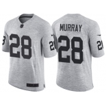 Nike Oakland Raiders #28 Latavius Murray 2016 Gridiron Gray II Men's NFL Limited Jersey