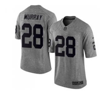 Nike Oakland Raiders #28 Latavius Murray Gray Men''s Stitched NFL Limited Gridiron Gray Jersey