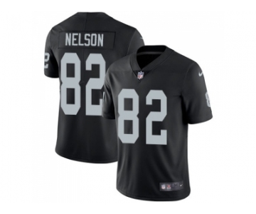 Nike Oakland Raiders #82 Jordy Nelson Black Team Color Men Stitched NFL Vapor Untouchable Limited Jersey