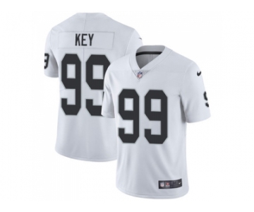 Nike Oakland Raiders #99 Arden Key White Men Stitched NFL Vapor Untouchable Limited Jersey