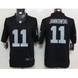 nike nfl jerseys oakland raiders #11 janikowski black[nike limited]