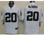 nike nfl jerseys oakland raiders #20 darren mcfadden white[nike limited]