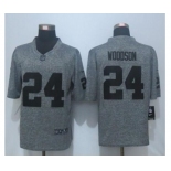 nike nfl jerseys oakland raiders #24 woodson gray[nike Limited][woodson]