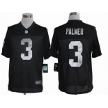 nike nfl jerseys oakland raiders #3 palmer black[nike limited]