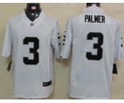 nike nfl jerseys oakland raiders #3 palmer white[nike limited]