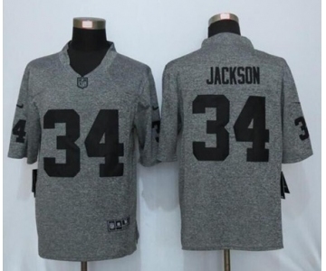 nike nfl jerseys oakland raiders #34 jackson gray[nike Limited]