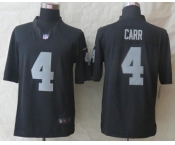 nike nfl jerseys oakland raiders #4 carr black[nike Limited]