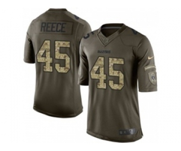 nike nfl jerseys oakland raiders #45 marcel reece army green[nike Limited Salute To Service]