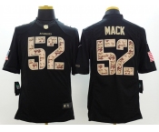 nike nfl jerseys oakland raiders #52 mack black[salute to service limited]