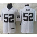 nike nfl jerseys oakland raiders #52 mack white[nike Limited]