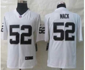 nike nfl jerseys oakland raiders #52 mack white[nike Limited]